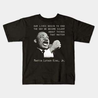 Martin Luther King, Jr. Kids T-Shirt